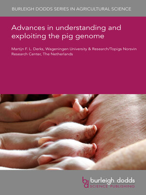 cover image of Advances in understanding and exploiting the pig genome